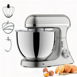 [EU Direct] NovuLife SM-1559-1 standmixer 2000W professionell köksdegknådmaskin 8L skål planetärt blandningssystem 6 has