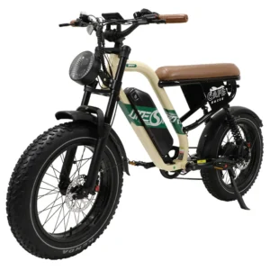 [EU Direct] ONESPORT W66 Elcykel 48V 13.5AH Batteri 500W Bafang Motor Toppfart 25KM/H 20 tum däck 80-100KM Max körsträck
