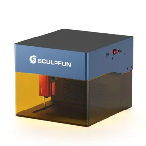 [EU Direct] SCULPFUN iCube Pro 5W(BT) Lasergravyrmaskin Bärbar Lasergraveringsmaskin med rökfilter Temperaturlarm 125x12