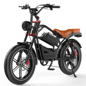 [EU Direkt] OVIVO HYPER GO elcykel 48V 20Ah batteri 250W BAFANG-motor Topphastighet 25 km/h 20x4,0 tum däck Hydrauliska