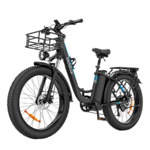 [EU Direkt] Ridstar MN26 Elcykel 48 20AH Batteri 750W Motor Rekommenderad Toppfart 25KM/H 26*4.0tum Däck 90KM Max Räckvi