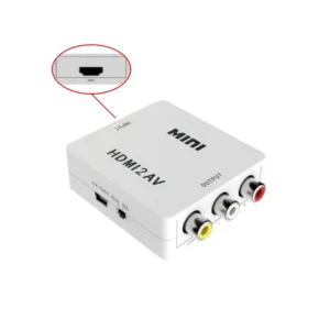 Eachine EV100 HDM1 till AV-omvandlarmodul med 1080P HD-ingång, CVBS RCA-utgång, NTSC/PAL, video- och ljudsynkronisering,