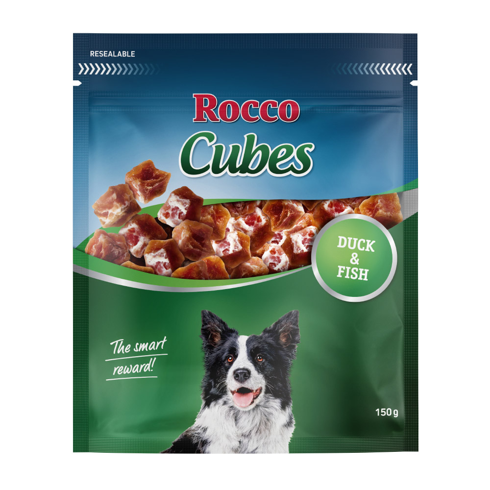 Ekonomipack: Rocco Cubes - Anka 12 x 150 g Ekonomipack: Rocco Cubes - Anka 12 x 150 g