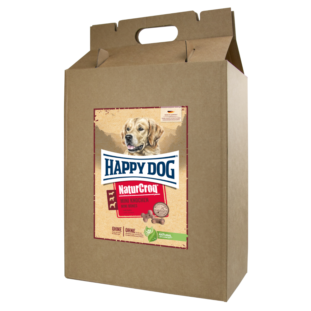 Happy Dog NaturCroq Mini Bones med kyckling - 5 kg Happy Dog NaturCroq Mini Bones med kyckling - 5 kg