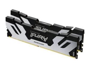 Kingston FURY Renegade Silver - DDR5 - sats - 32 GB: 2 x 16 GB - DIMM 288-pin - 6400 MT/s / PC5-51200 - CL32 - 1.4 V - ej buffrad - on-die ECC