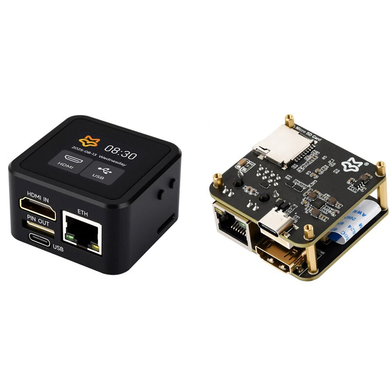 Luckfox PicoKVM IP KVM fjärrhanteringsverktyg stöder 1080P 60fps HD multimedia gränssnitt indata låg latens USB-emulerin Luckfox PicoKVM IP KVM fjärrhanteringsverktyg stöder 1080P 60fps HD multimedia gränssnitt indata låg latens USB-emulerin