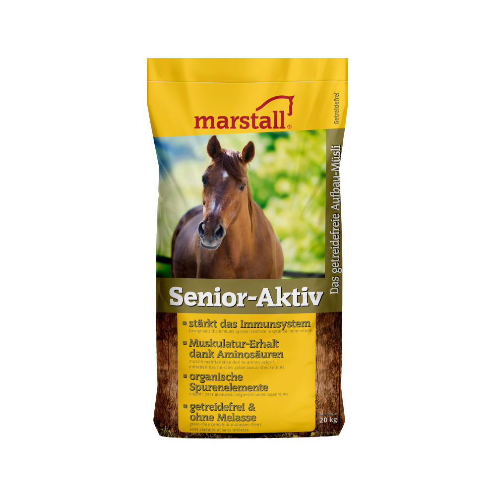 Marstall Senior Aktiv - Ekonomipack: 2 x 20 kg Marstall Senior Aktiv - Ekonomipack: 2 x 20 kg