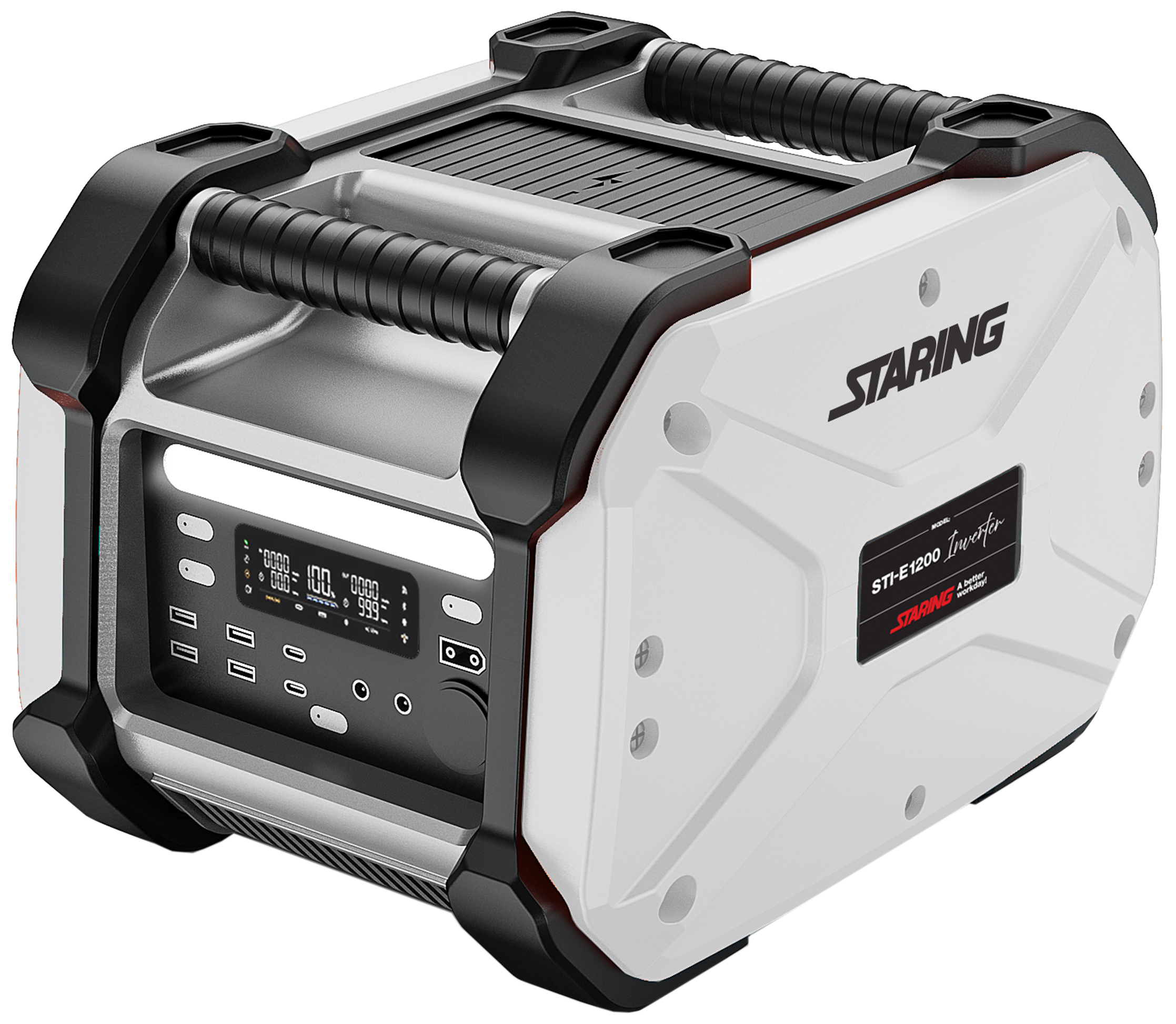 Mobil strömförsörjning STI-E1200 230V/1200W, 1,15kWh Mobil strömförsörjning STI-E1200 230V/1200W, 1,15kWh