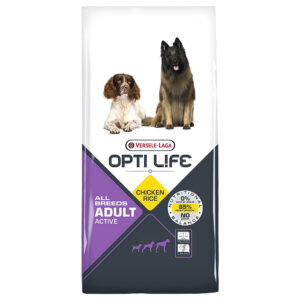 Opti Life Adult Active - Ekonomipack: 2 x 12,5 kg