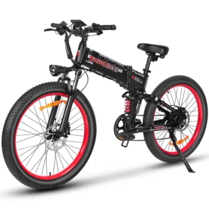 SAMEBIKE LO26 Plus Elcykel 48V 15AH 1000W Motor Rekommenderad Topphastighet 25KM/H 26 Tum Däck Elcykel 50-100km Räckvidd