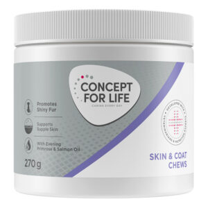 Skin & Coat Supplements Chews - Concept for Life - 270 g