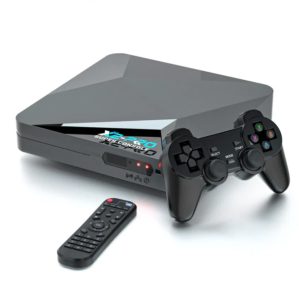 Spelkonsol, Retro Super Console X2 Pro, 60 000 inbyggda spel, Multiplayer, 4K, 60 emulatorsystem