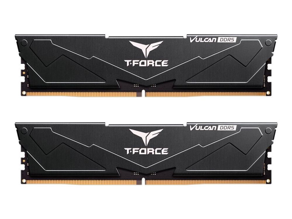 Team Vulcan Black 32GB DDR5 6000, CL38, (2x16GB), FLBD532G6000HC38ADC01 Team Vulcan Black 32GB DDR5 6000, CL38, (2x16GB), FLBD532G6000HC38ADC01