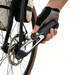 XANES Räddningsnypa Cykelreparationsverktygskit Mångfunktionell däckspärr, krok magnetisk bitsförvaring 103 g Lätt cykel