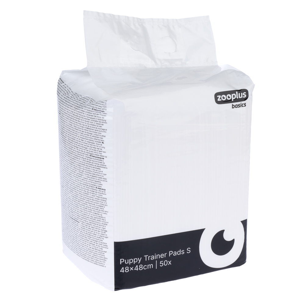 zooplus Basics träningsdynor för valpar - L 48 x B 48 cm, 100 st zooplus Basics träningsdynor för valpar - L 48 x B 48 cm, 100 st