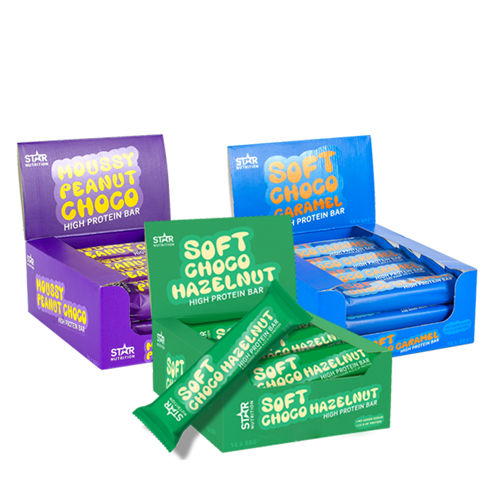 36 x Soft Protein Bar 55g 36 x Soft Protein Bar 55g