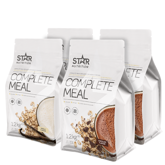 4 x Complete Meal Måltidsersättning 1,2 kg 4 x Complete Meal Måltidsersättning 1,2 kg