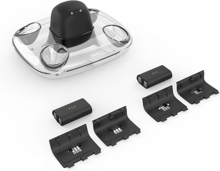 8BitDo Dual Charging Dock, svart, Xbox 8BitDo Dual Charging Dock, svart, Xbox
