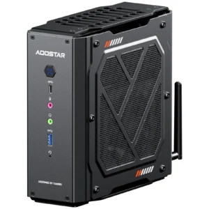 AOOSTAR GODY Mini PC AMD Ryzen 9 7940HX 16 kärnor 32 trådar AMD Radeon RX 7600XT GDDR6 8GB grafikkort WIFI7 Windows 11 T