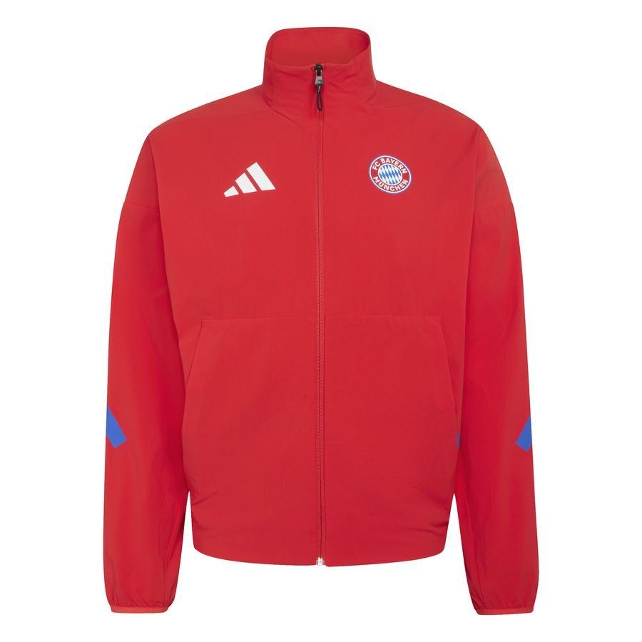 Bayern München Jacka Anthem - Röd - adidas, storlek X-Small Bayern München Jacka Anthem - Röd - adidas, storlek X-Small
