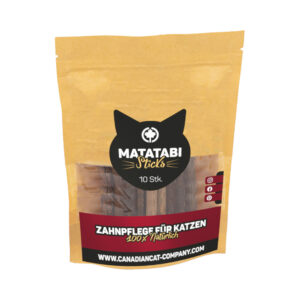 Canadian Cat Company Matatabi tandvård för katter - Ekonomipack: 3 x 10 st