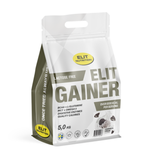 ELIT Gainer Laktosfri 5 kg - Strawberry Banana
