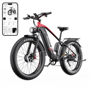 [EU DIRECT] DUOTTS F26 Elcykel 48V 20AH Samsungbatteri 750W*2 Dubbelmotorer Rekommenderad Toppfart 25KM/H 26*4.0 tum Fet