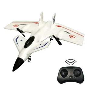 FlyBear FX523 205 mm vingspann 2,4 GHz 2CH EPP RC-flygplan fast ving glider RTF med LED-ljus