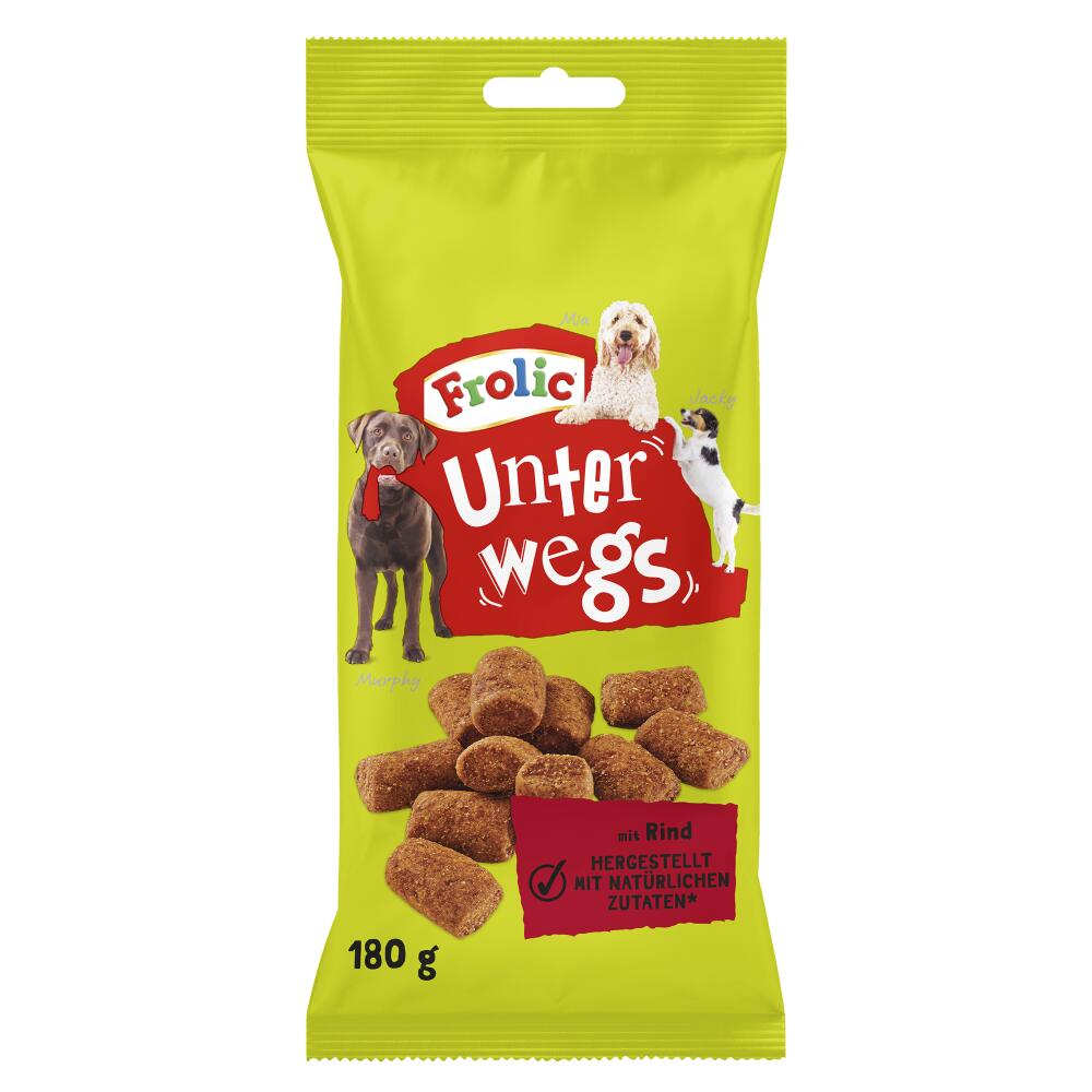 Frolic Unterwegs - 9 x 180 g med nötkött Frolic Unterwegs - 9 x 180 g med nötkött