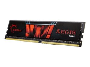 G.Skill AEGIS - DDR4 - modul - 16 GB - DIMM 288-pin - 3000 MHz / PC4-24000 - CL16 - 1.35 V - ej buffrad - icke ECC