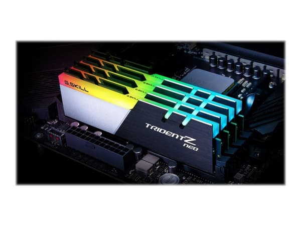 G.Skill TridentZ Neo Series - DDR4 - set - 16 GB: 2 x 8 GB - DIMM 288-PIN - 3600 MHz / PC4-28800 - CL16 - 1,35 V - utan buffert - icke-ECC - borsta... G.Skill TridentZ Neo Series - DDR4 - set - 16 GB: 2 x 8 GB - DIMM 288-PIN - 3600 MHz / PC4-28800 - CL16 - 1,35 V - utan buffert - icke-ECC - borsta...