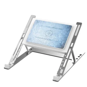 H1-MAX 2800RPM halvledar laptopkylningspad Snabb gaming laptopkylareställ Aluminumlegering Justerbar vinkel Ergonomisk a