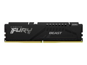 Kingston FURY Beast - DDR5 - modul - 8 GB - DIMM 288-pin - 5600 MT/s / PC5-44800 - CL36 - 1.25 V - ej buffrad - on-die ECC - svart