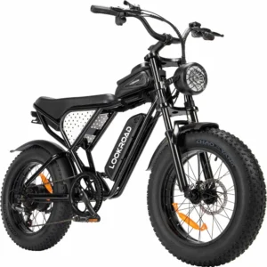 LOOKROAD L20 Elcykel, 48V 15.6Ah Batteri, 1000W Motor, Rekommenderad topphastighet 25 KM/H, Hastighetsensor, Mekaniska s