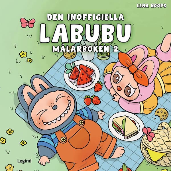 Labubu Den inofficiella Målarboken 2 Labubu Den inofficiella Målarboken 2