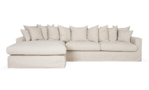 MONACO Premium Divansoffa Vänster Beige