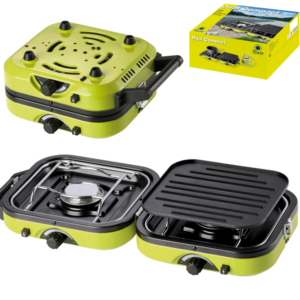 Meva DUAL COMPACT + GRILL Dubbel Campingkamin