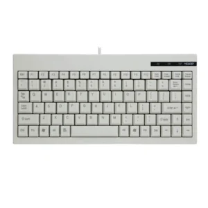 New3P AC-59 88-Tangenter Trådbunden Tangentbord USB/PS2 Gränssnitt Vit Industriklass Mini Externt Industrisk Tangentbord