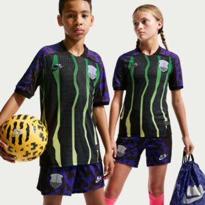 Nike Fotbollströja X LEGO® Aero-FIT - Svart/Lime Barn, storlek XS: 122-128 cm