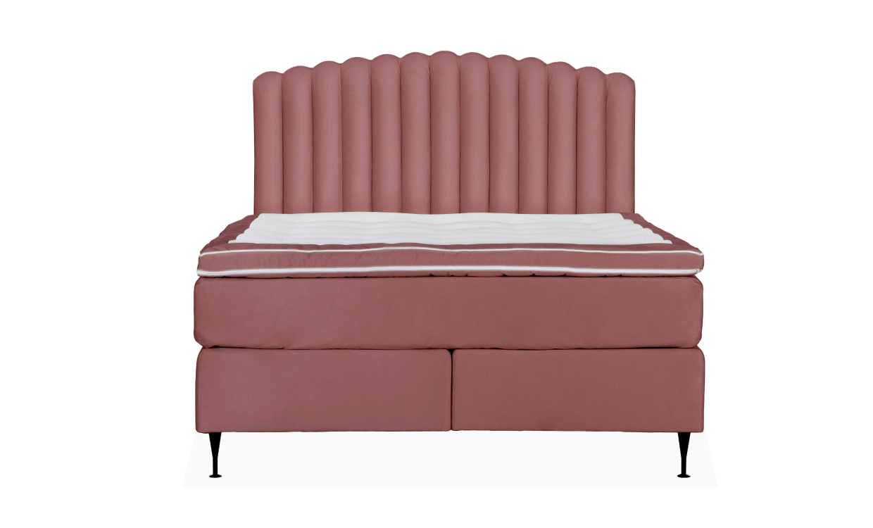 OPERA/PRIMO HIGH 160 Sängpaket Sammet Rosa OPERA/PRIMO HIGH 160 Sängpaket Sammet Rosa