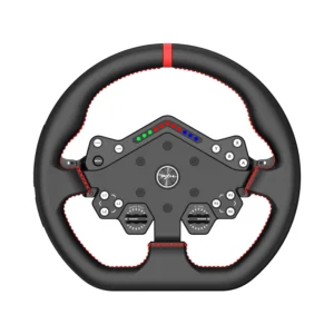 PXN W DS R2 Gaming Racing Wheel Kompatibel med VD4/VD6/VD10 Bas Snabb frisättning 4 Pedals Skiftratt Dynamiska RGB Rev L
