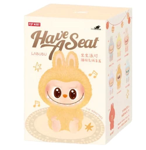 Pop Mart Labubu - The Monsters: Have a Seat Series (Blind Box) Pop Mart Labubu - The Monsters: Have a Seat Series (Blind Box)