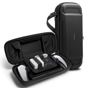 Spigen Sony Playstation Portal Fodral Rugged Armor - Svart