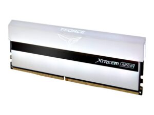 T-Force Xtreem ARGB White - DDR4 - sats - 16 GB: 2 x 8 GB - DIMM 288-pin - 3600 MHz / PC4-28800 - CL18 - 1.35 V - ej buffrad - icke ECC - vit