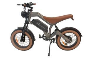 Twofish M20 Elcykel 1500W Peak - 48V 18.2Ah batteri, 20×4.0 fatbike-däck, terräng elcykel med upp till 160 km räckvidd
