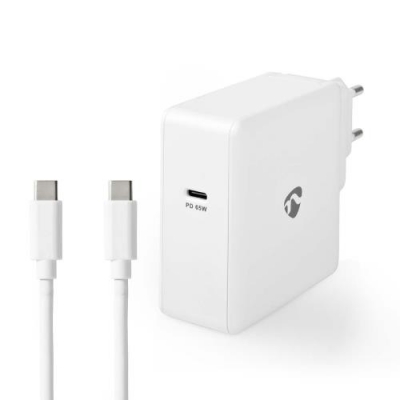 Väggladdare USB-C PD 3.0 65 W Väggladdare USB-C PD 3.0 65 W