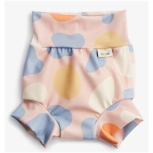 Vimse Swim Diaper High Waist Pink Shapes S