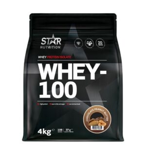 Whey-100 Vassleprotein 4 kg - Choklad
