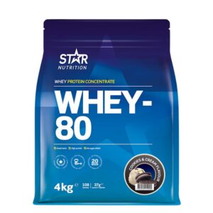 Whey-80 Vassleprotein 4 kg - Choklad