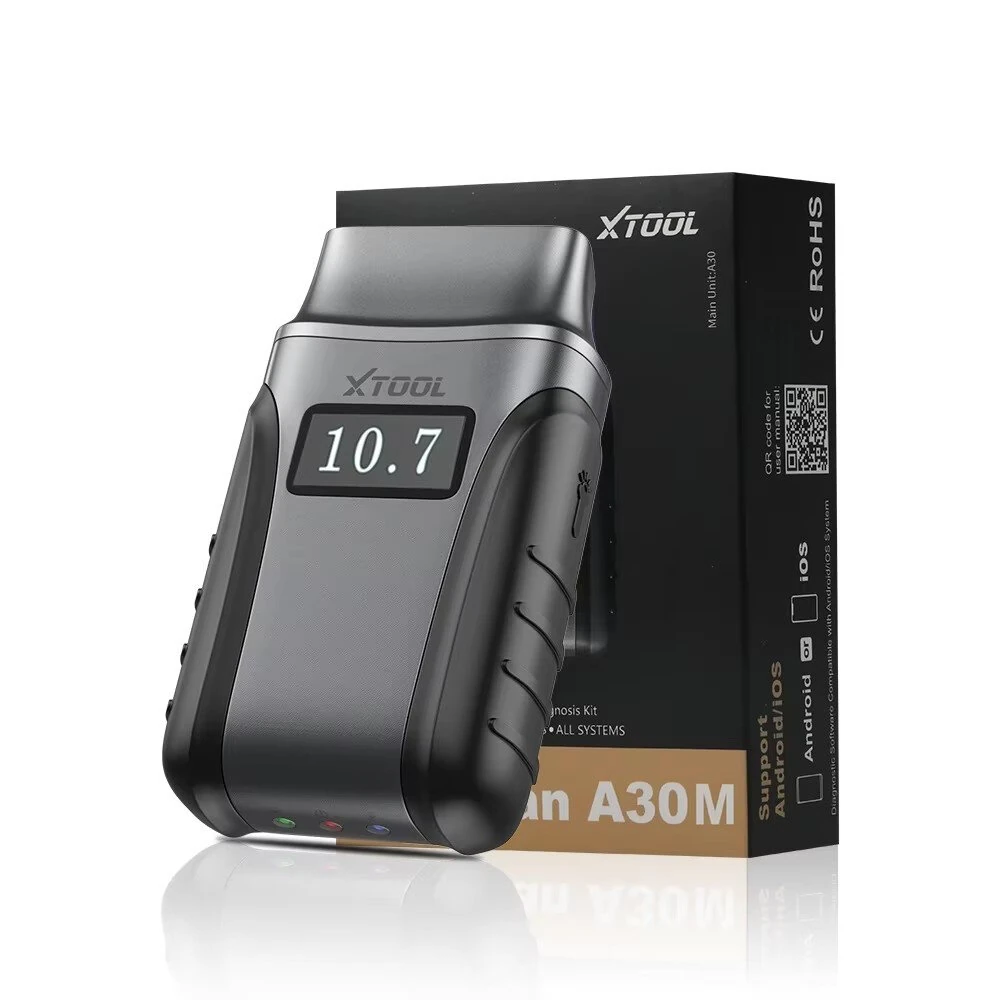 XTOOL Anyscan A30M OBD2-skanner Diagnostiska verktyg bluetooth Förbättrad med Android/iOS 26+ Återställningstjänst Bilko XTOOL Anyscan A30M OBD2-skanner Diagnostiska verktyg bluetooth Förbättrad med Android/iOS 26+ Återställningstjänst Bilko
